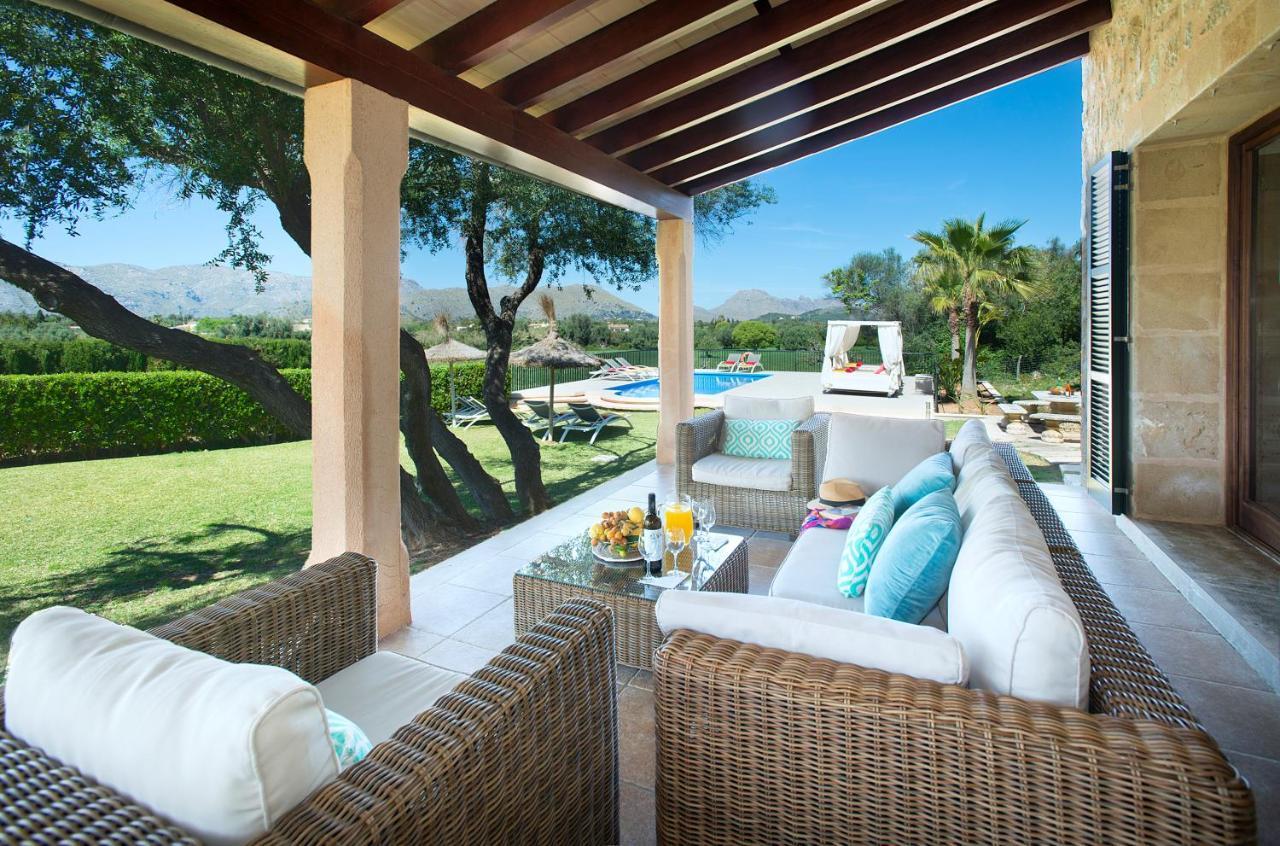 Owl Booking Villa Siquier - Luxury Retreat With Mountain Views Польенса Экстерьер фото