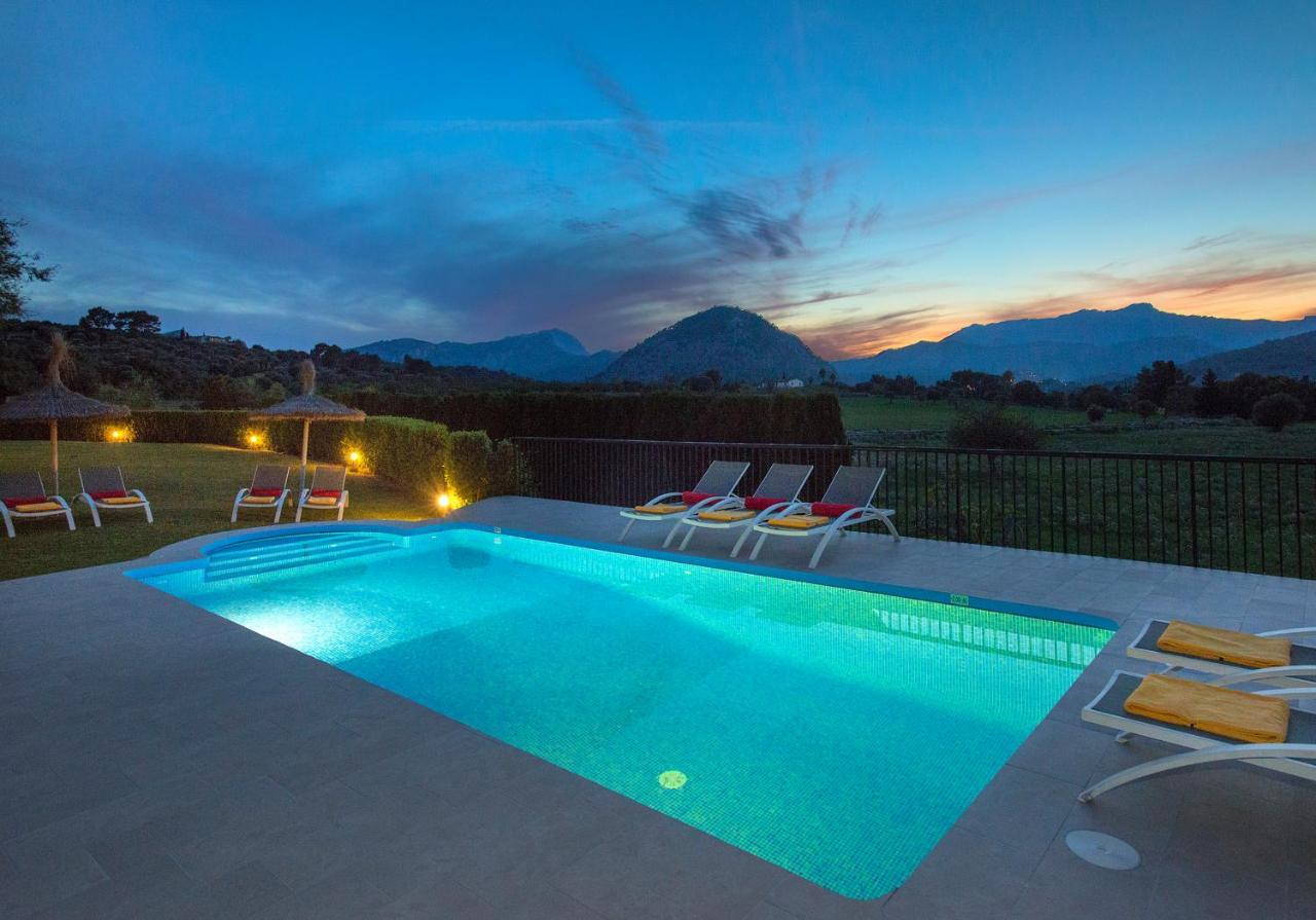 Owl Booking Villa Siquier - Luxury Retreat With Mountain Views Польенса Экстерьер фото